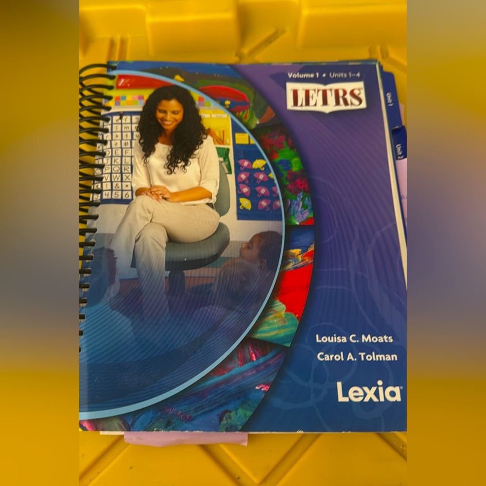 Lexia LETRS volume one units 1-4
